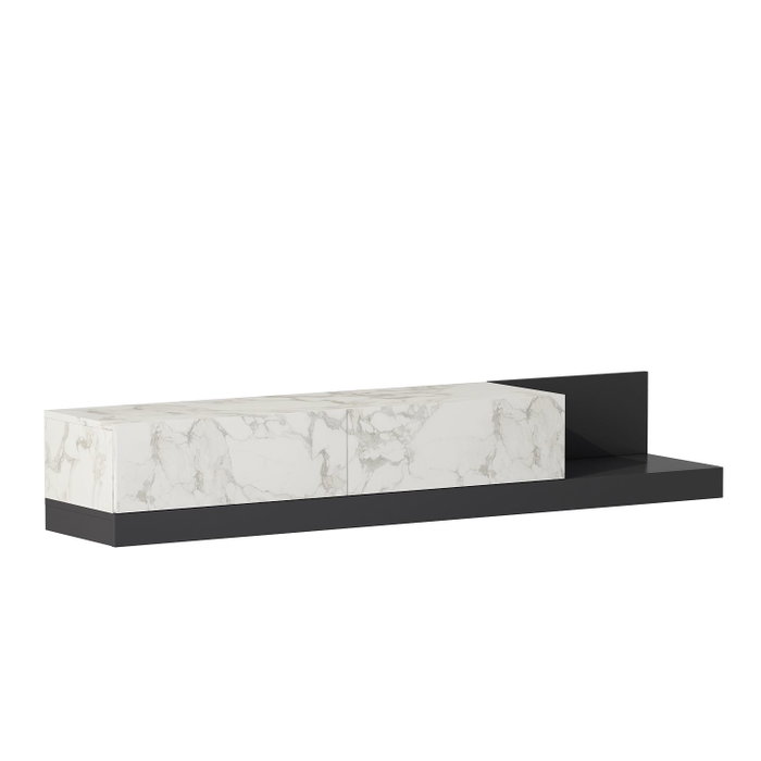 Hanah Home Soporte para TV Marmo Mármol y Antracita Hanah Home Soporte para TV Marmo Mármol y Antracita
